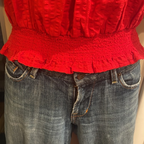 NWT Women’s Over the Shoulder Blouse - Picture 4 of 5